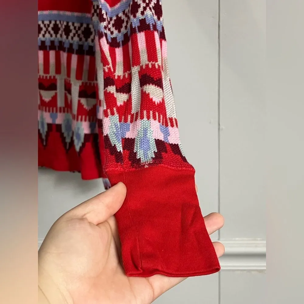 Victoria's Secret Fair Isle Thermal Pajama Top Size XS - Image 6