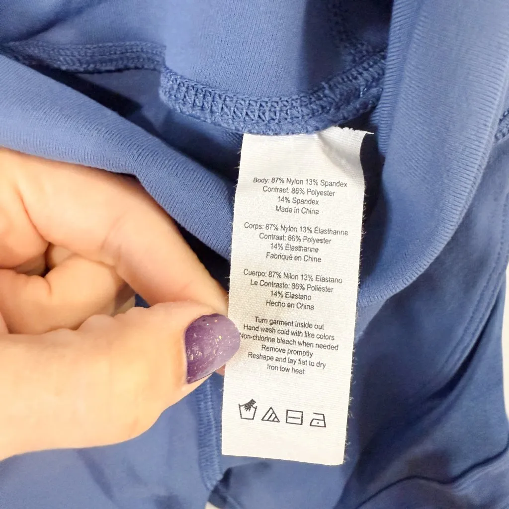 Alo Yoga Epic High Waist Leggings Cobalt Blue S - Image 4