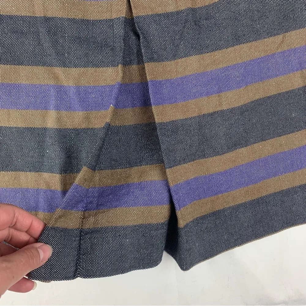 Boden womens size 14 Blue Brown stripe A - Image 8