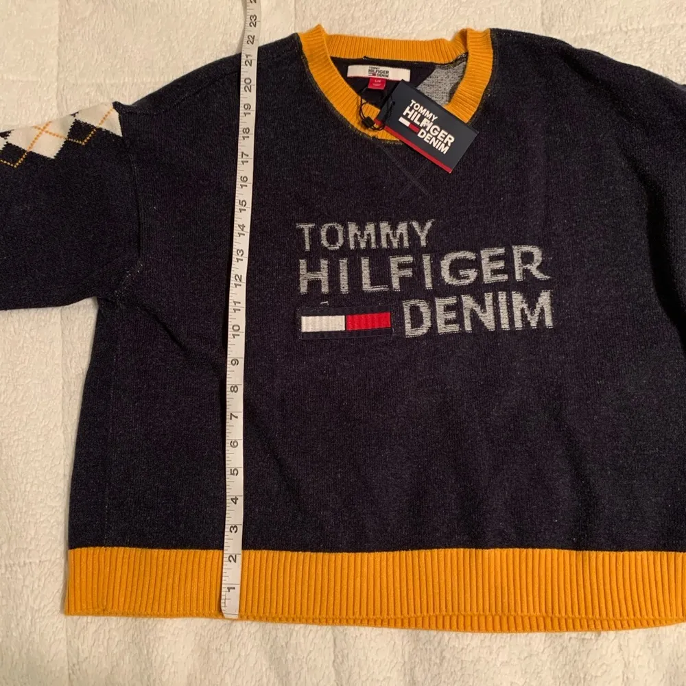 Women’s Tommy Hilfiger Denim Argyle Sweater - Image 15