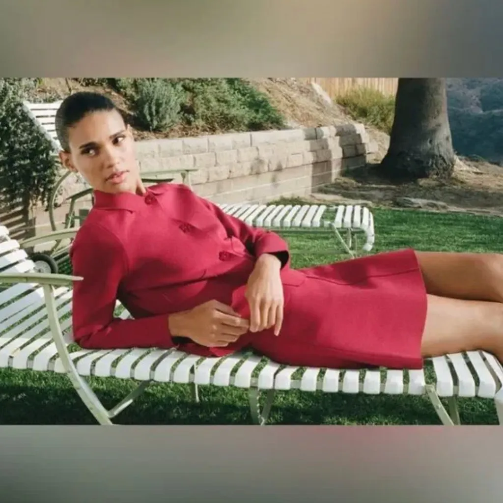 ZARA new NWT BASIC KNIT MINI SKIRT COORD - small - Image 9