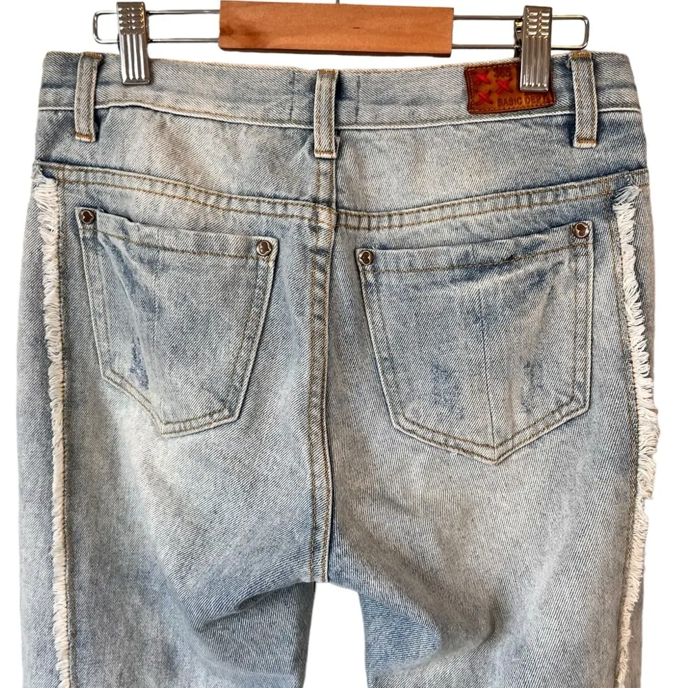 POL Distressed Cropped Jeans - Image 14