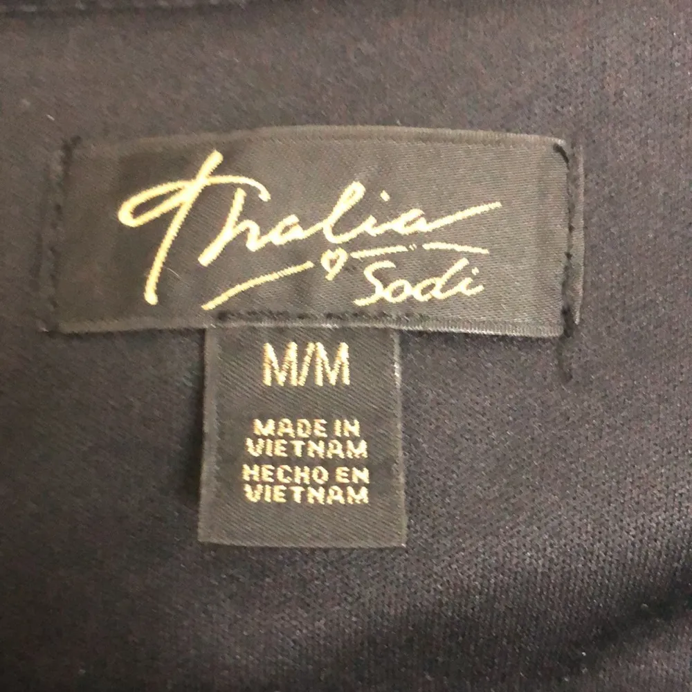 Thalia Sodi  Ruffled High-Low Black Dress, Created for Macy's - Image 8