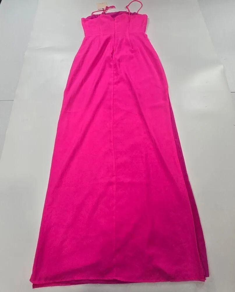Superdown Addison Maxi Dress in Pink Small - Image 15