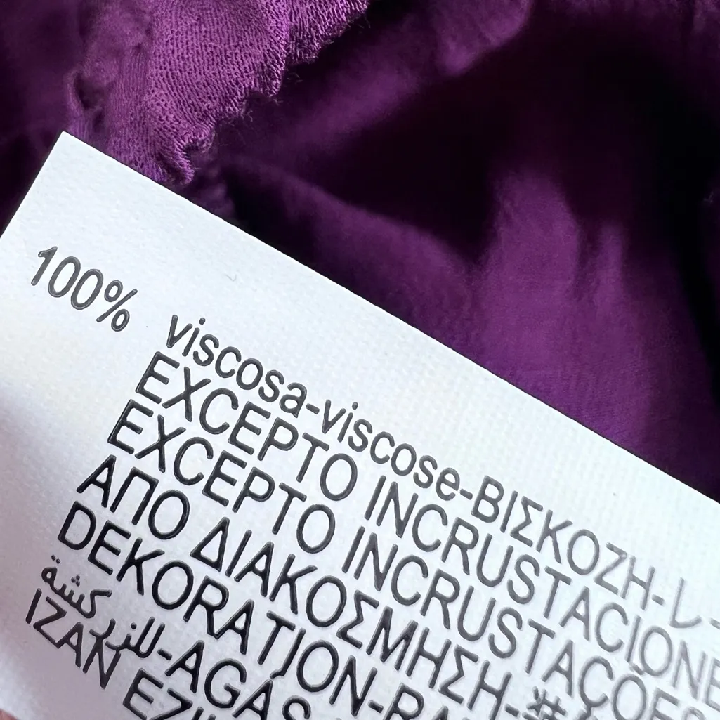 ZARA HIGH-WAIST LEAF EMBROIDERY TROUSERS PANT - Image 7