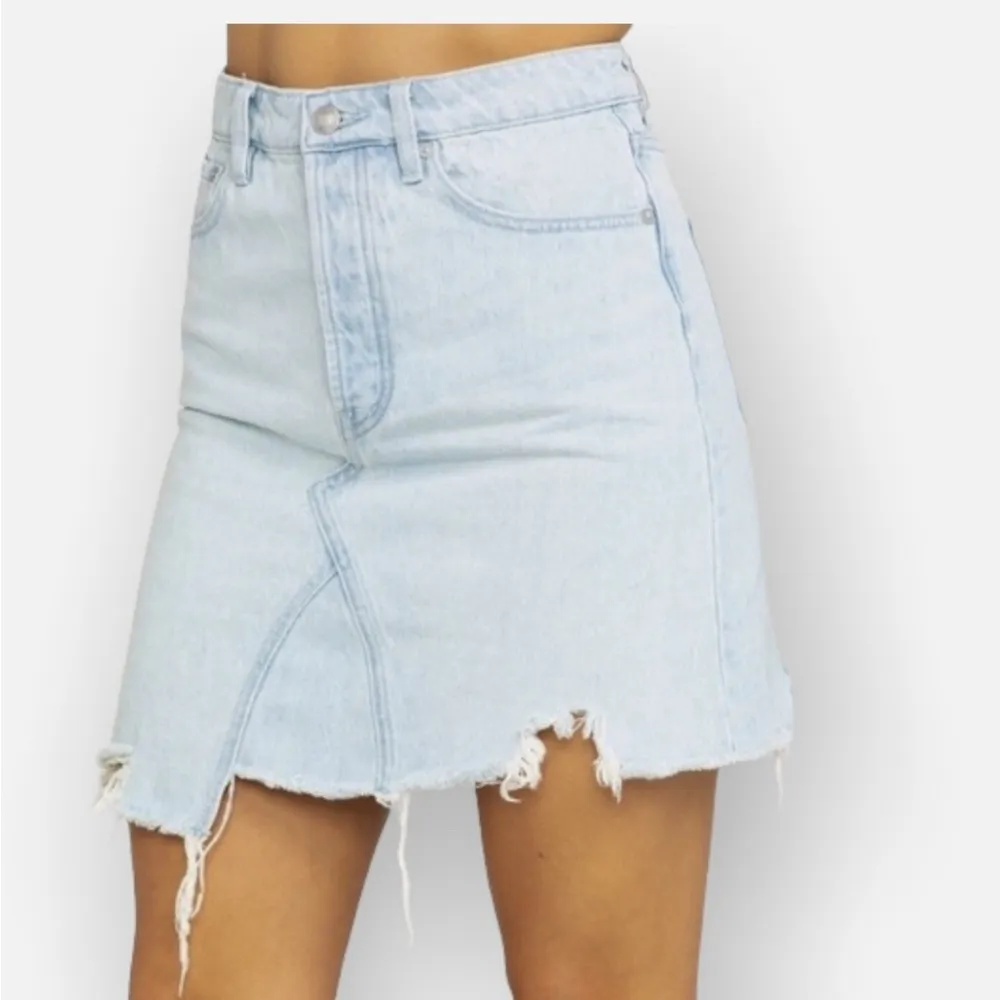 We the Free by Free People Going Rogue Patched Mini Skirt in Tidal Wave 29 - Image 3