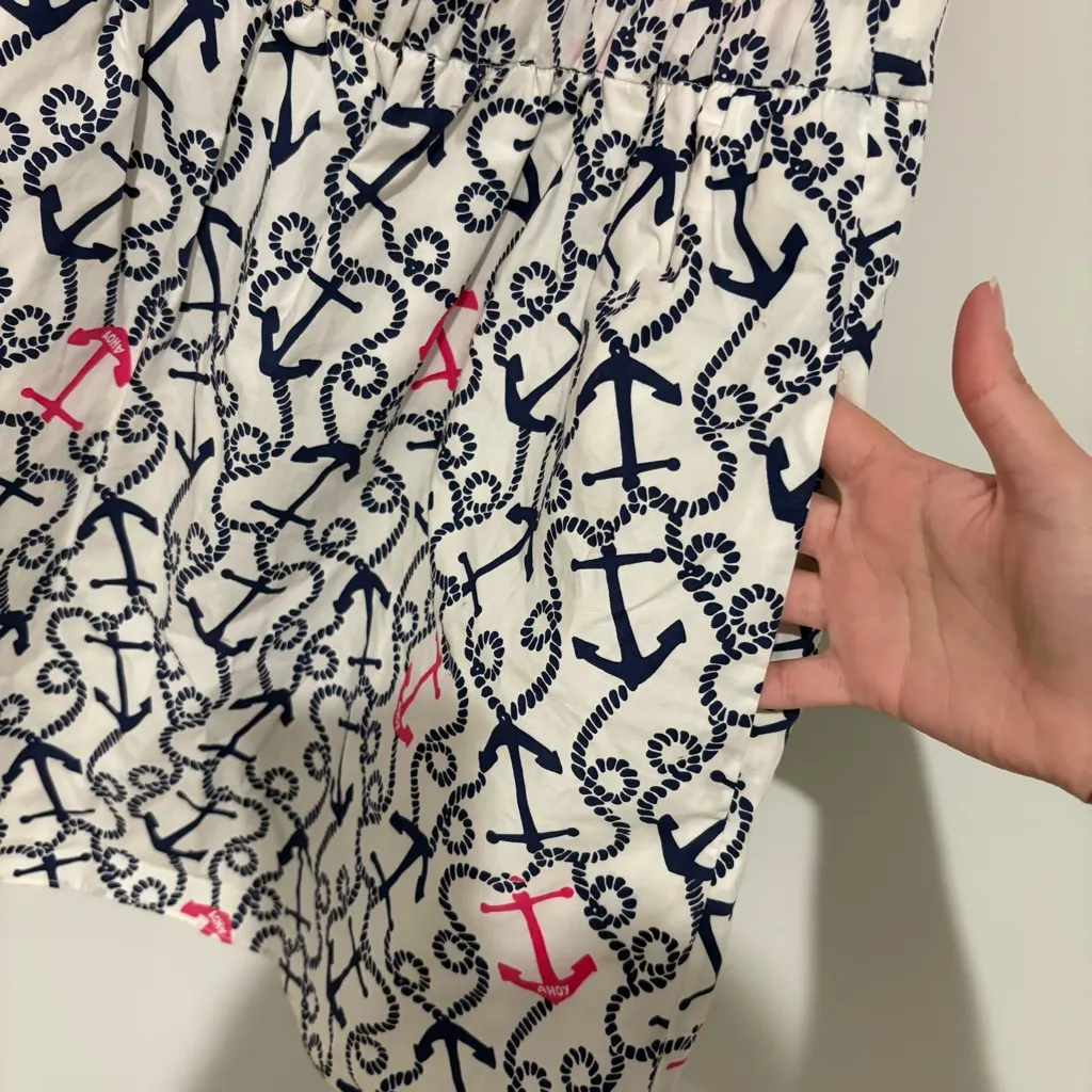 Lilly Pulitzer Esmeralda Dress strapless‎ anchor dress in Ahoy There pink small - Image 5