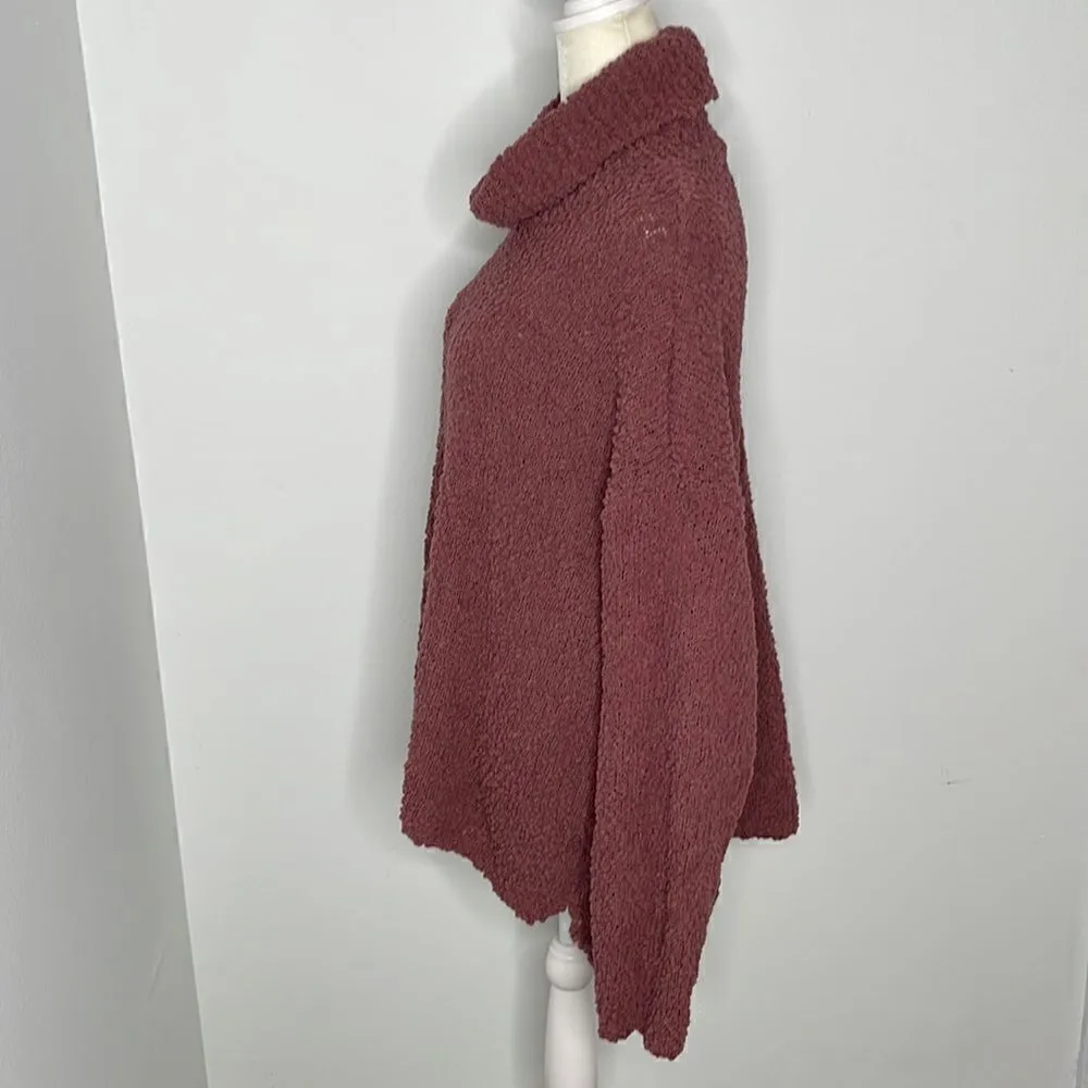 Bobeau bubble knit or popcorn knit turtleneck sweater. Size 2X. - Image 2