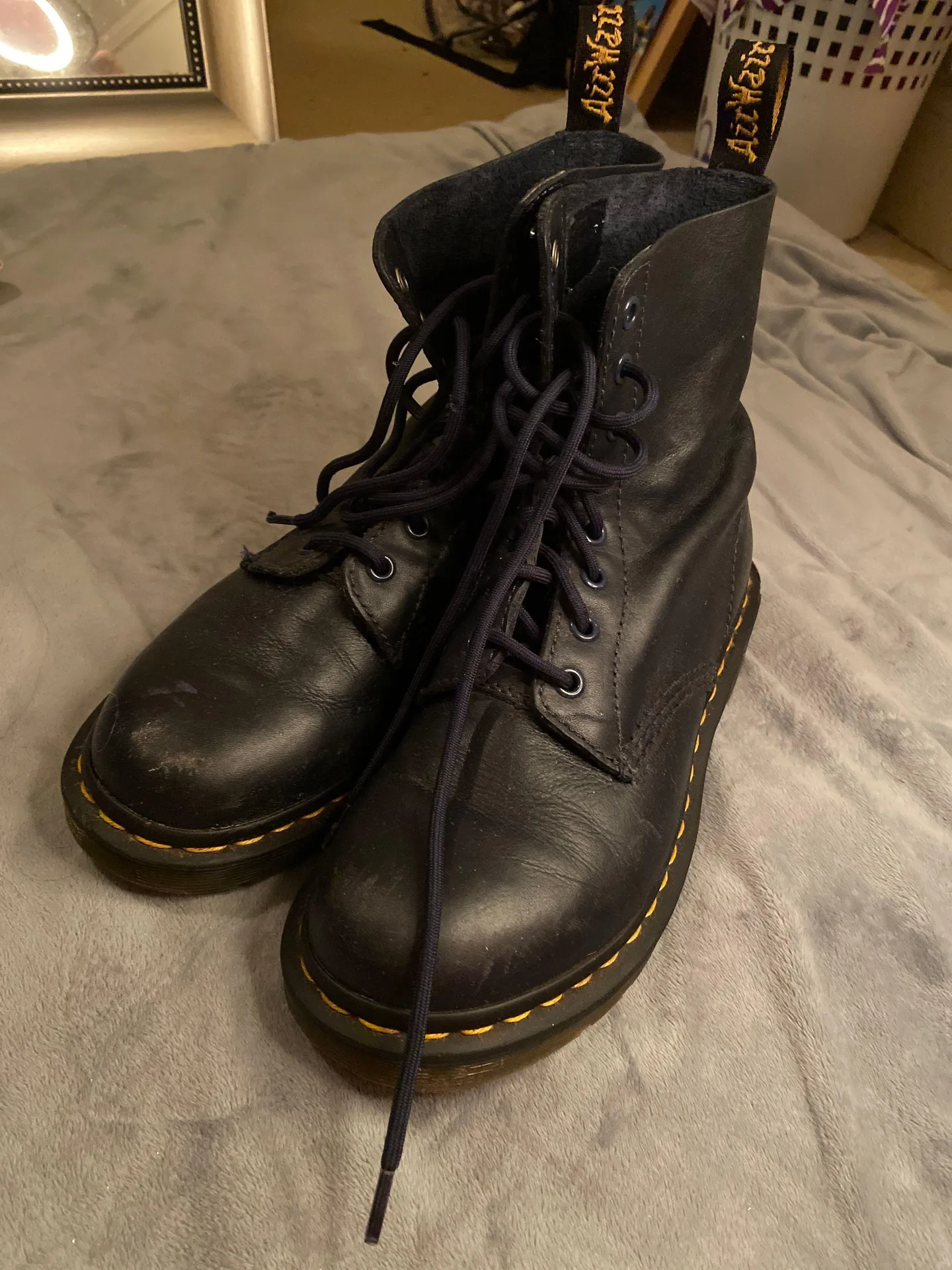 Dr. Martens Navy Docs Boots - Image 7