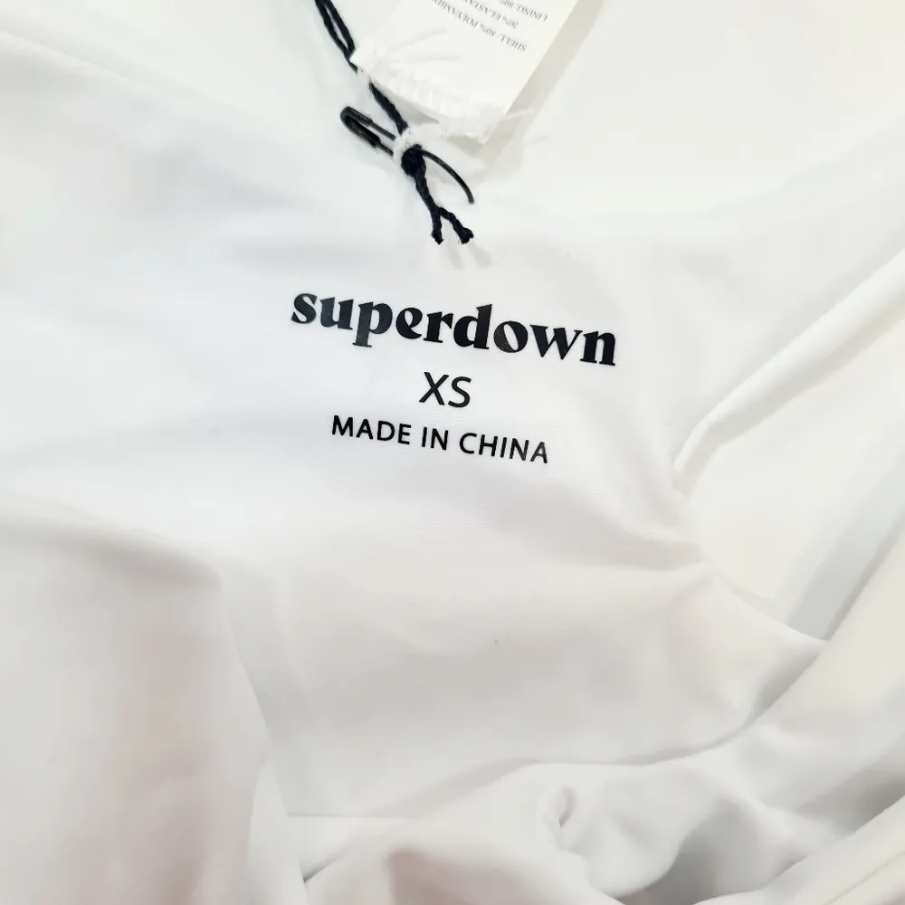 superdown  Misty Bikini Bottom in White - Image 7