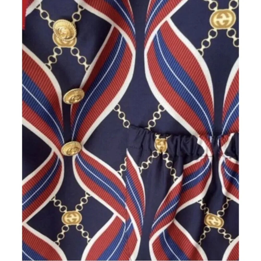 NWT Gucci ribbon print dress - Image 6