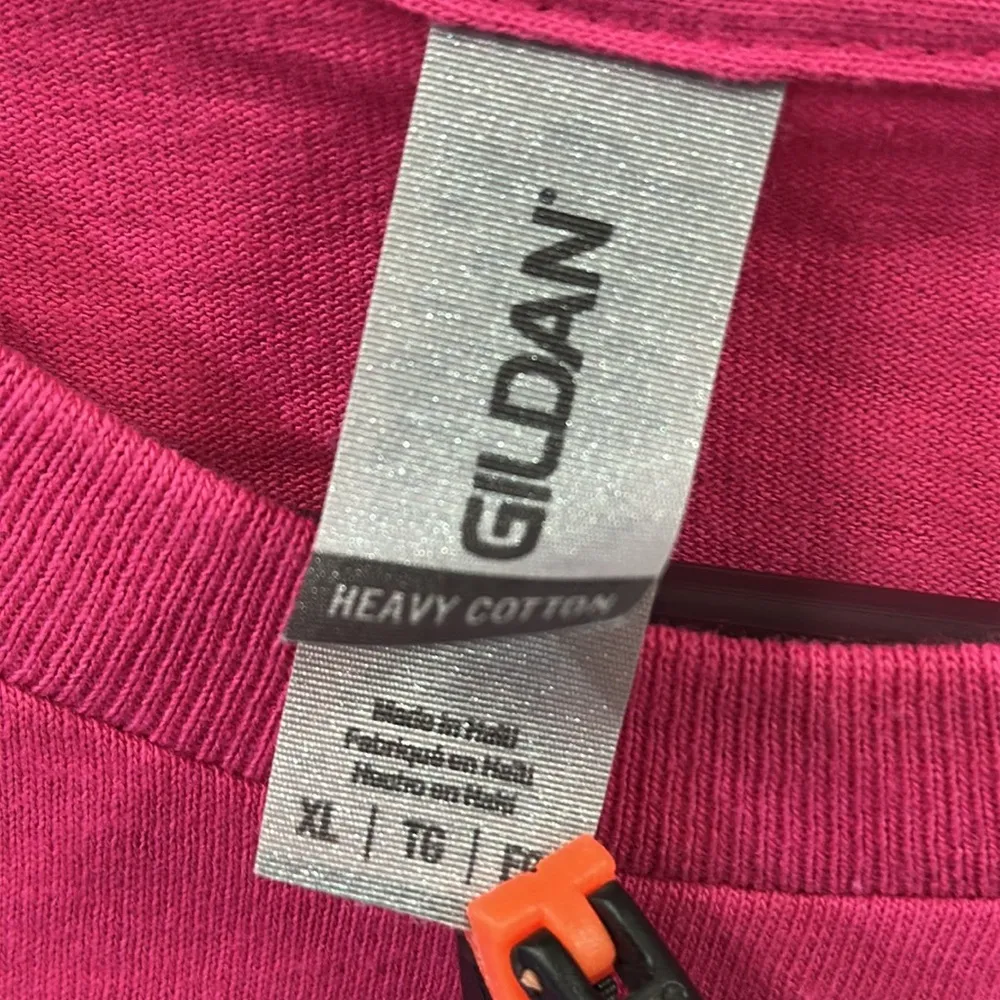 Antigua West Indies Beaded Fringed Pink Caribbean Pink Graphic Tee Womens XL - Image 13