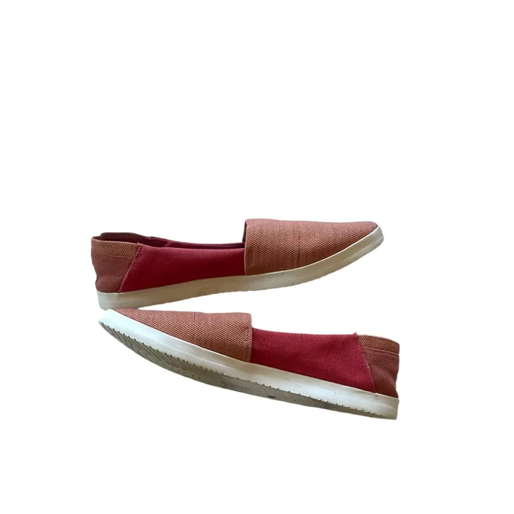 Reef Rose Flat Loafers Pink/Orange Size 8 - Image 6