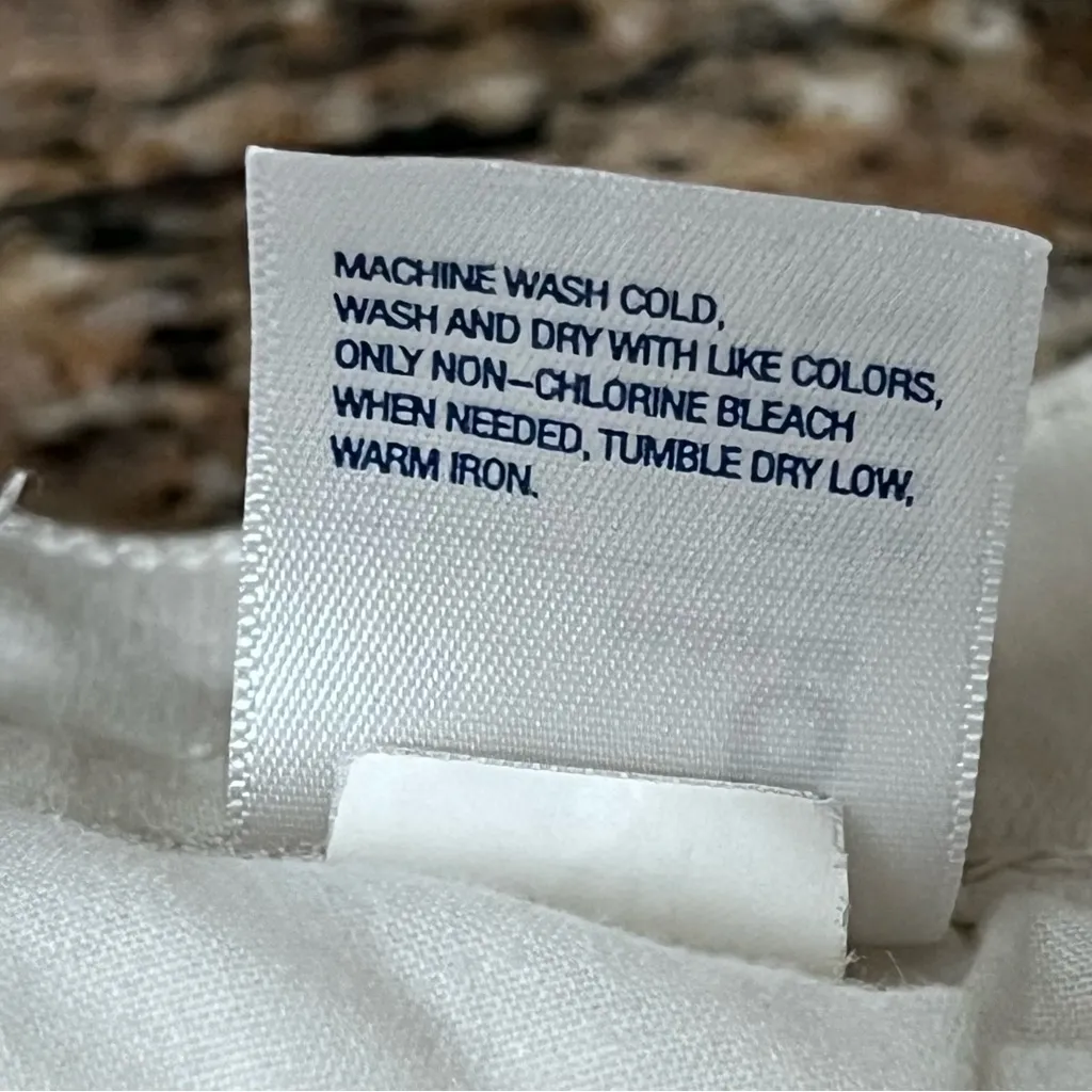 Old Navy Y2K White Ultra Low Rise Cut Off Shorts Women’s 6 | Coastal Indie Beach - Image 8