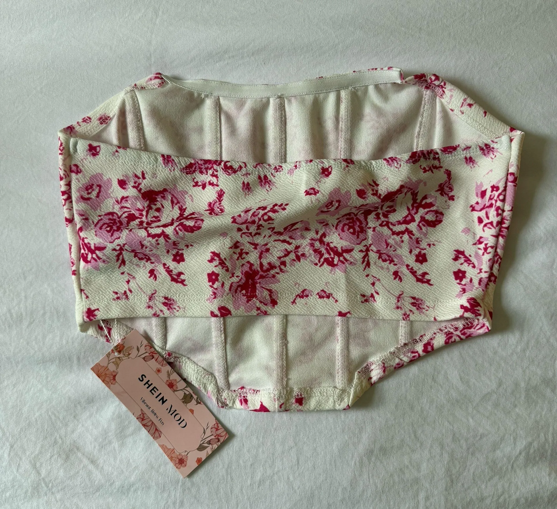 Corset Floral Top - Image 2