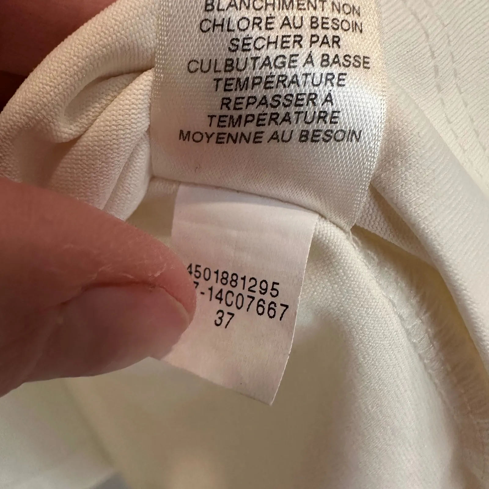 Chicos Ivory Tank Top Sleeveless Scoop Neck Layering Top Size 4 XXL Size 2X - Image 7