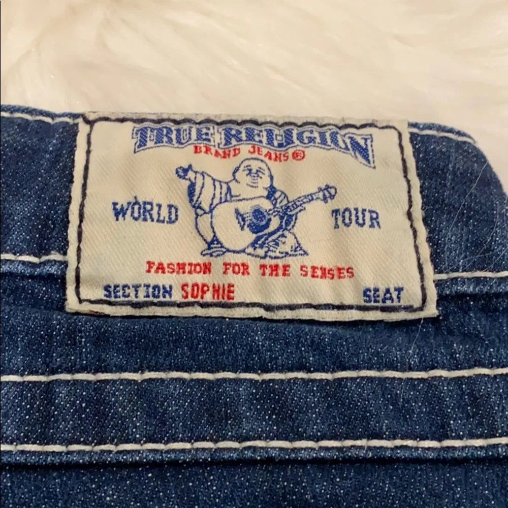 True Religion Sophie Cuffed Bermuda Jean Shorts - Image 99