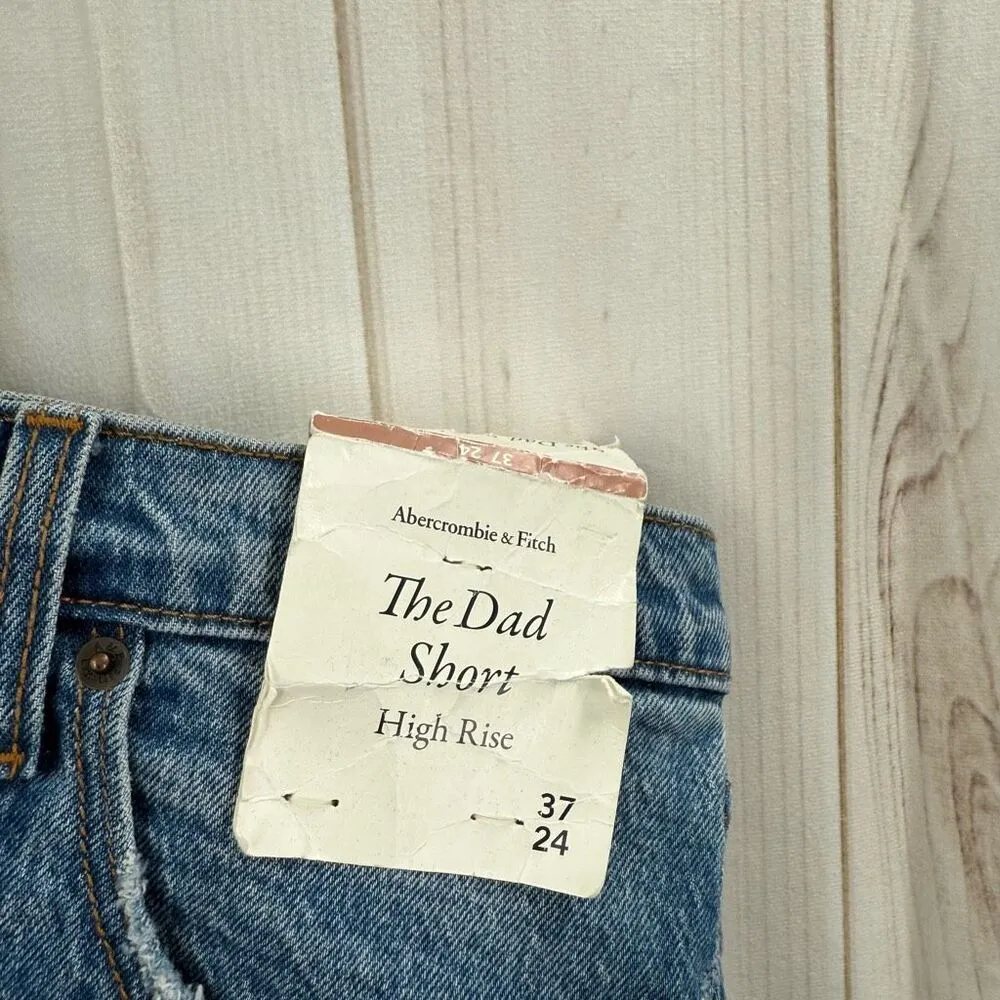 Abercrombie & Fitch Women’s 36 The Dad Short High Rise New - Image 2