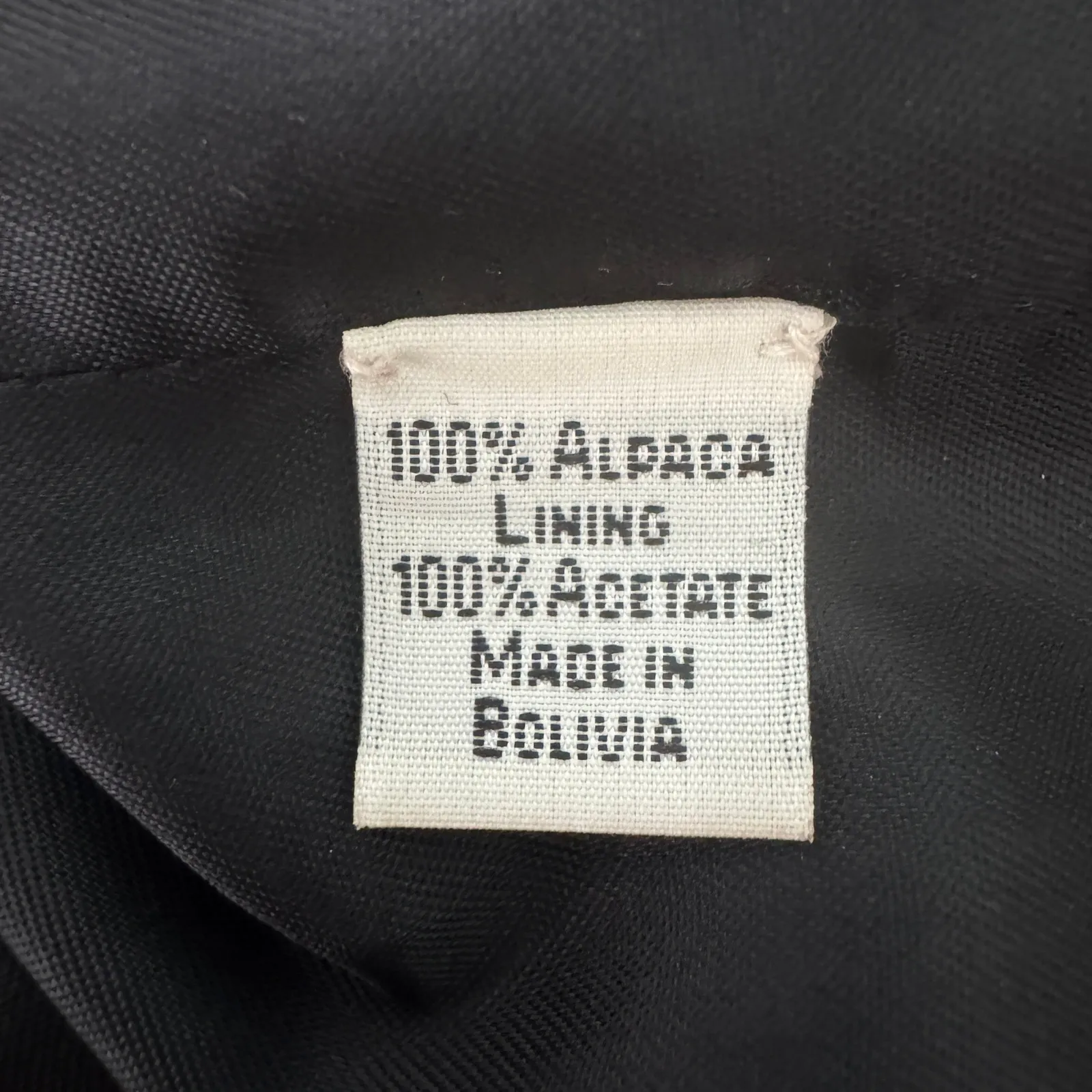 Peruvian Connection 100% Alpaca Mandarin Spice Jacket Size Medium Red Boho Artsy - Image 10