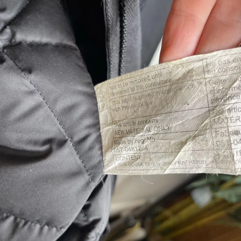 Lululemon Blizzard‎ Parka Black Heathered Dark Gray Coat Jacket 6 Down Winter - Image 10