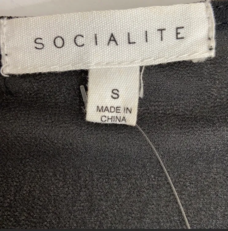 Black Sheer Beaded Tank Top - Image 11