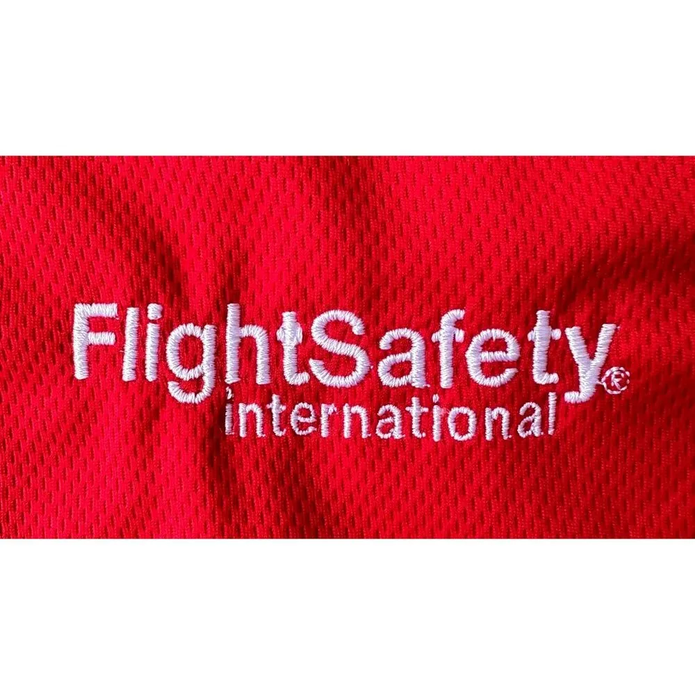 Flight Safety International Gulfstream Ladies Polo Shirt Small Golf Pick… - Image 3
