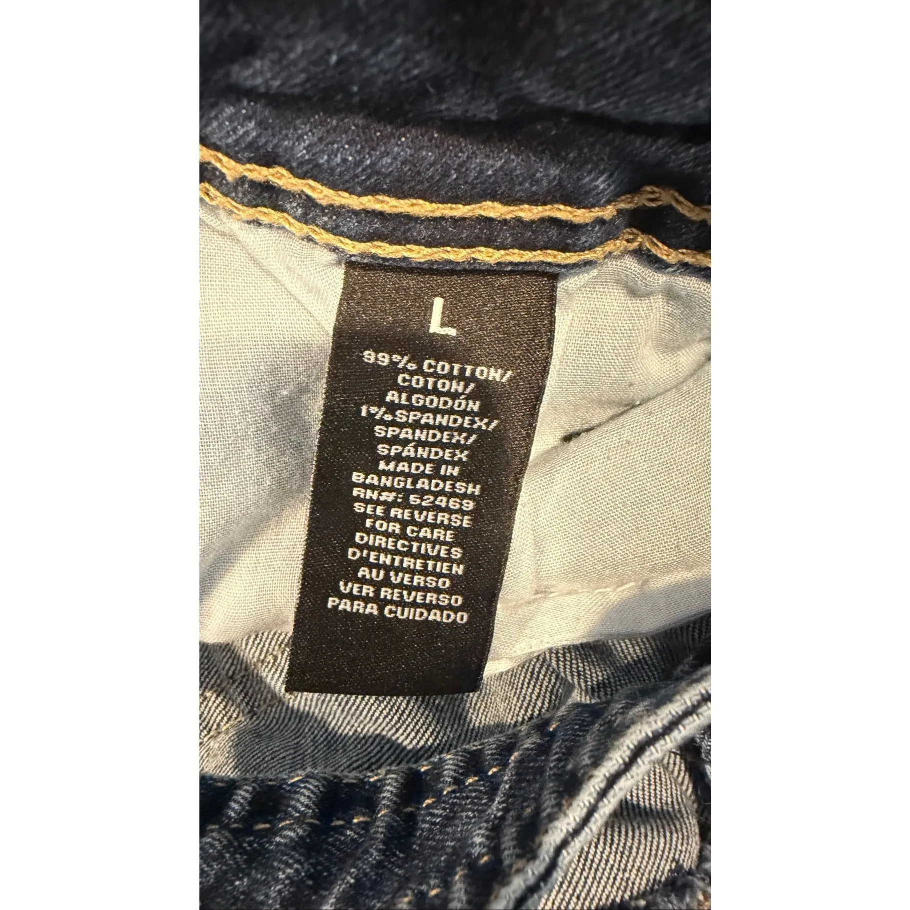 Celebrity Pink Ripped Denim Overall size L - Image 9