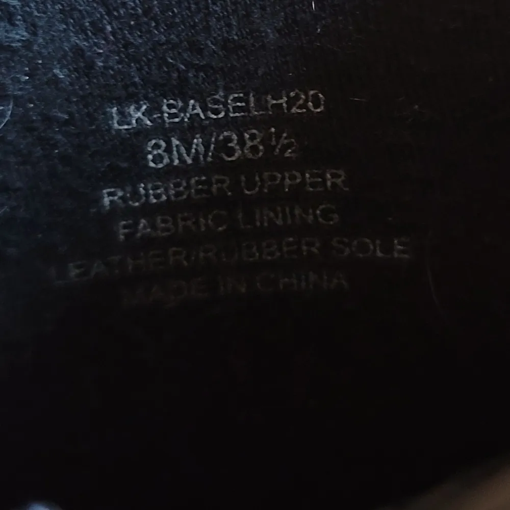 Lucky Brand Baselh2o Black Rubber Ankle Rain Boots 8 - Image 3