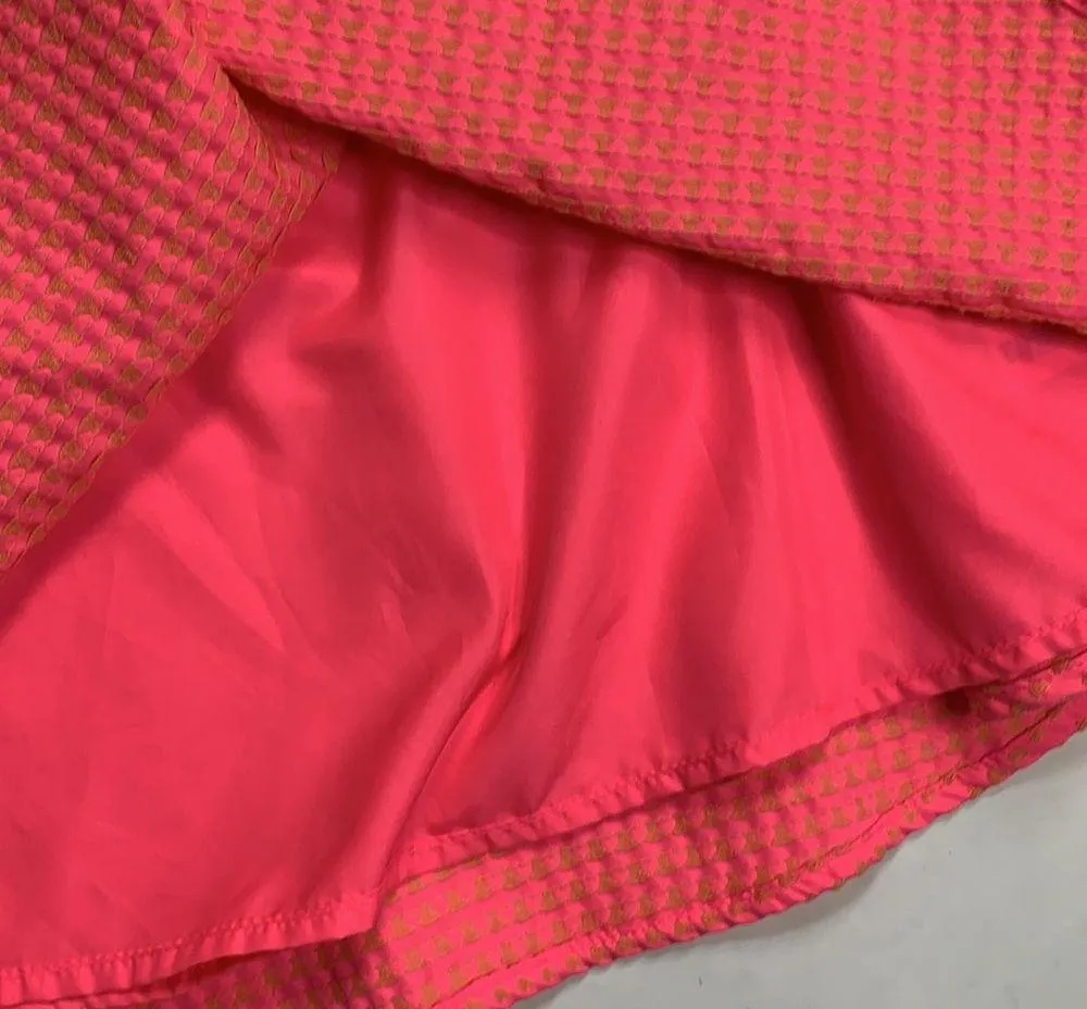 Hot Pink Heart Flare Style Skater Mini Skirt W - Image 6
