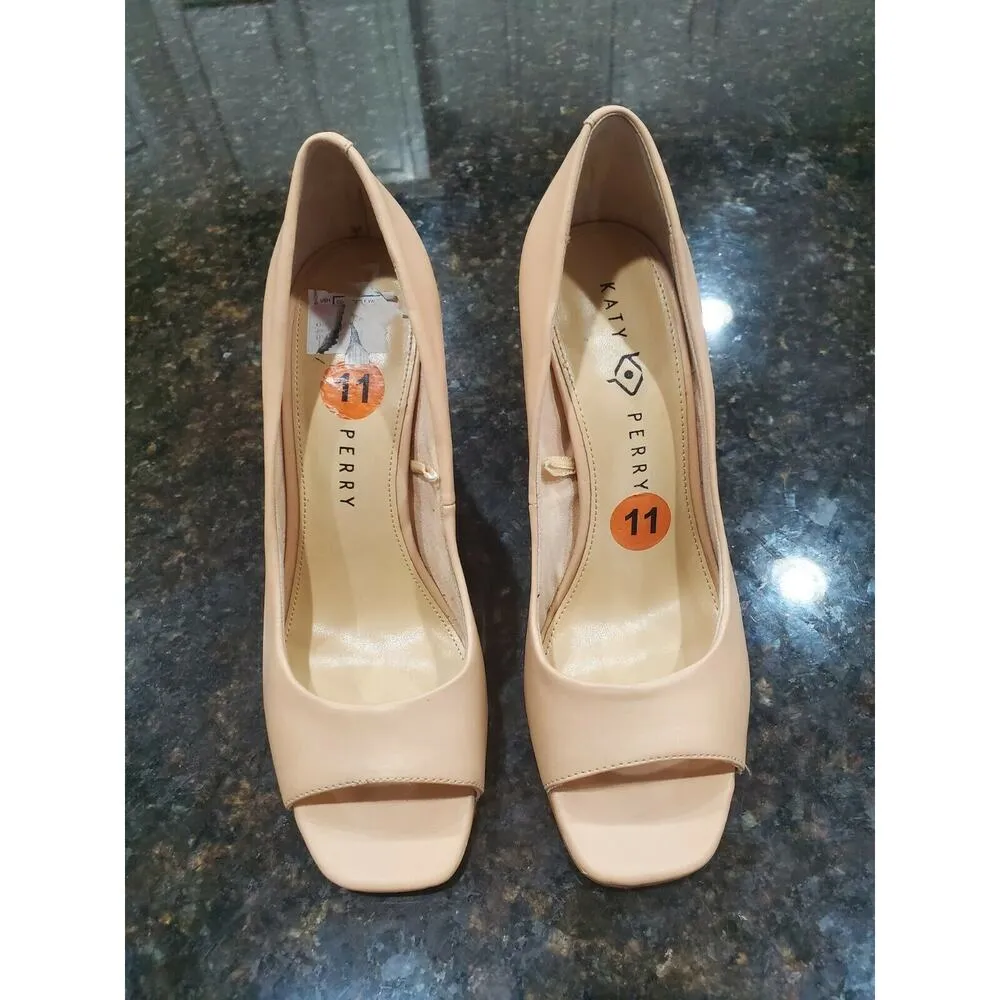 Katy Perry Pink Women's The Castie Chunky Open Toe Block Heeled Sandals US 11 - Image 2