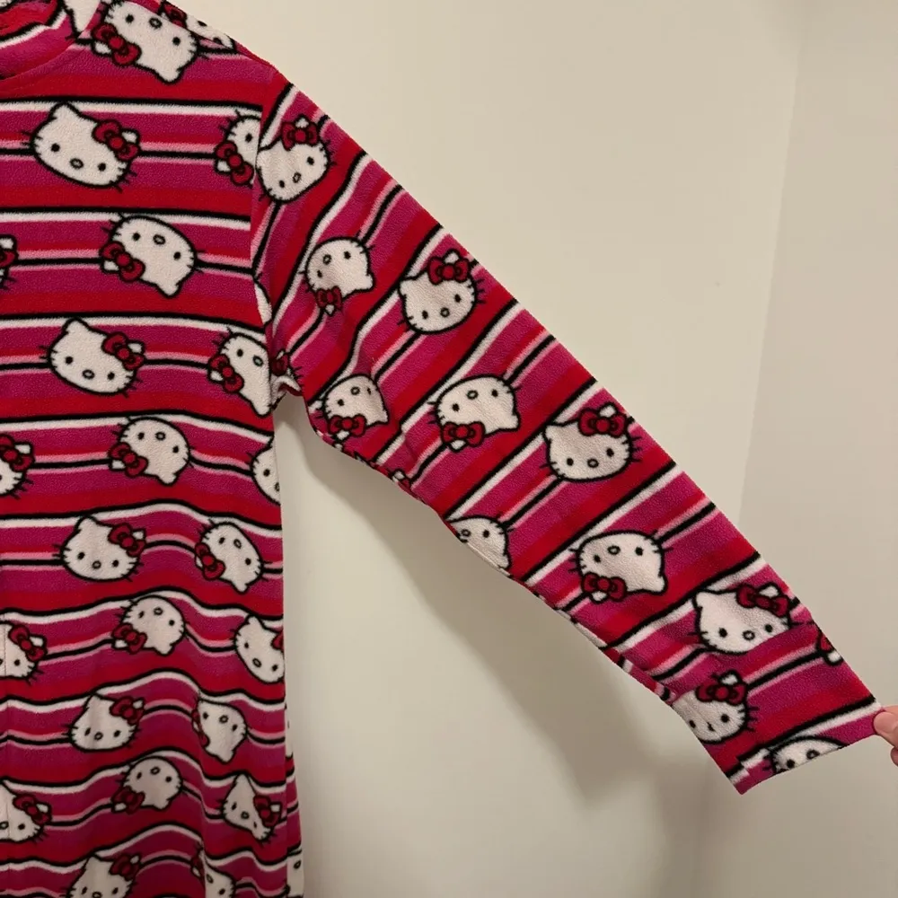 Hello Kitty Pink Onesie Size Large Women’s Pajama Cozy - Image 4