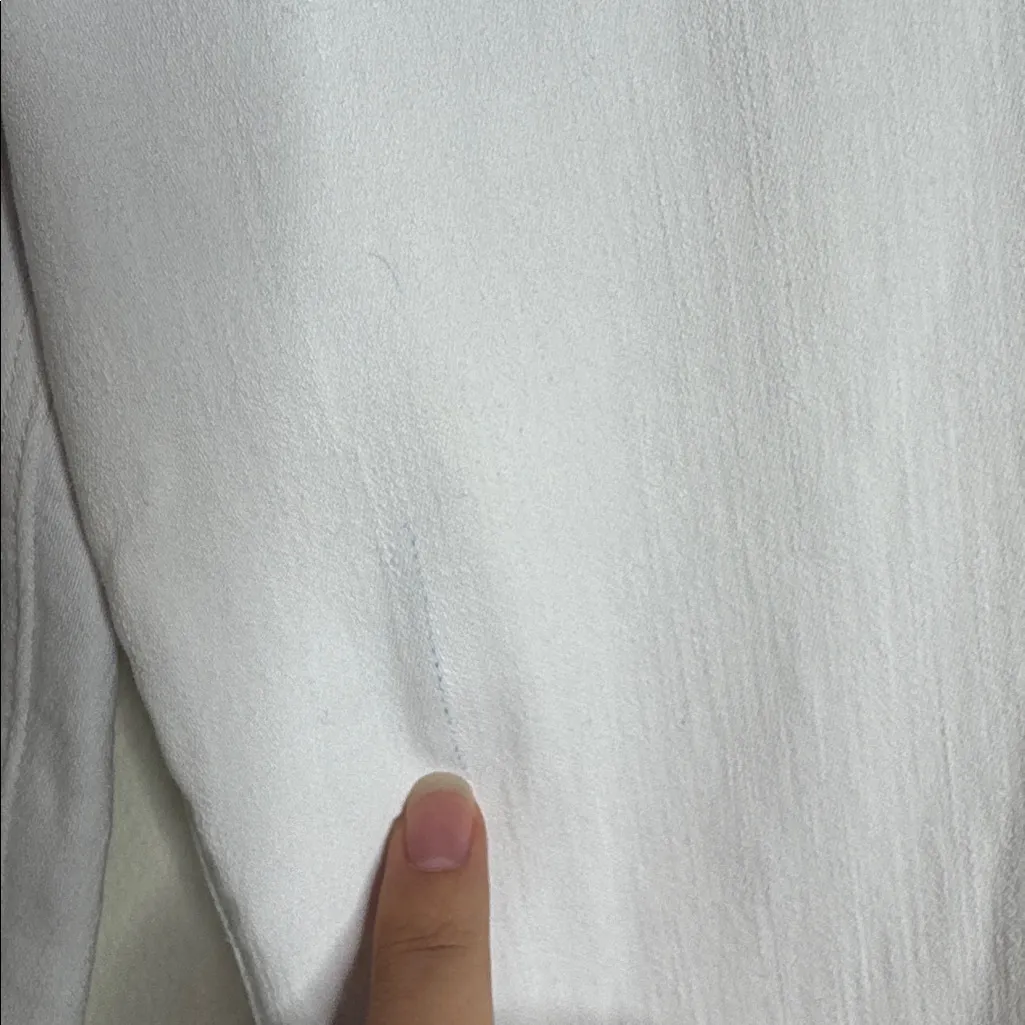 Hudson White Collin Mid Rise Skinny Ankle Jeans double button size 32 - Image 10