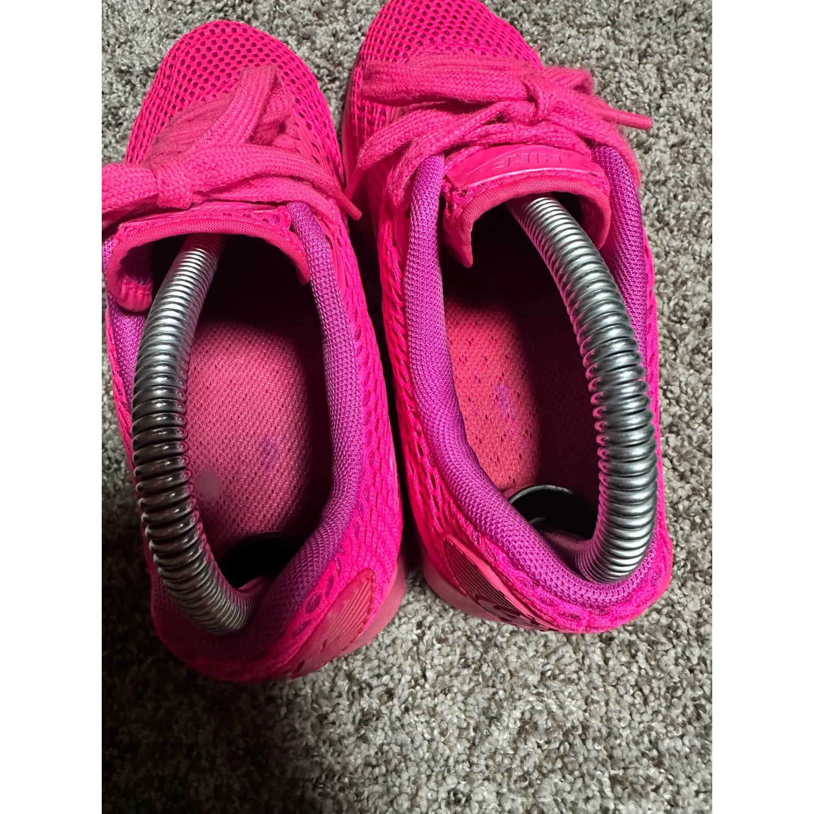 Nike Air Max 90 SE Ultra‎ Breathe Pink Blast Mesh Running Shoes Women's Size 6.5 - Image 8