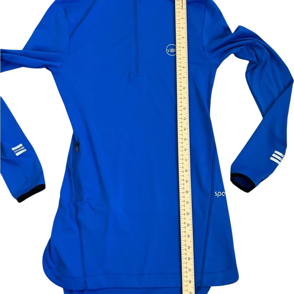 Veil Spark Half Zip Blue Size XS - Image 14