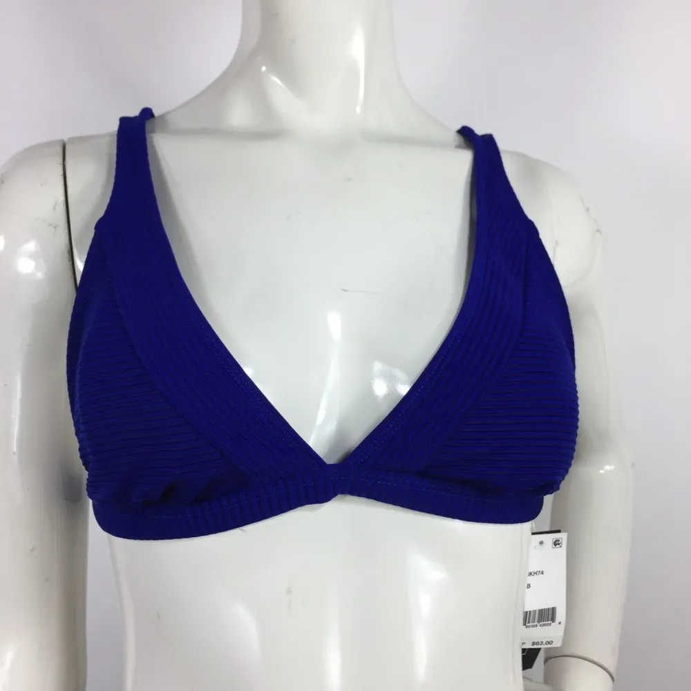 La Blanca Cross Back Bikini Top Size 10 - Image 4