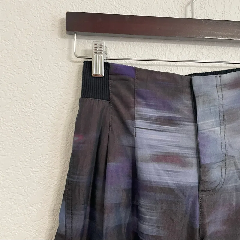 NWT Free People Movement Womens Pants Mesmerize Me Printed Purple Combo Size XS - Image 6