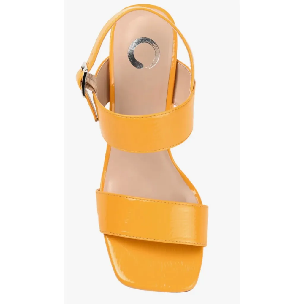 NEW Vegan Leather ADRAS STRAPPY BLOCK HEELS IN PATENT 9.5 $85 - Image 2