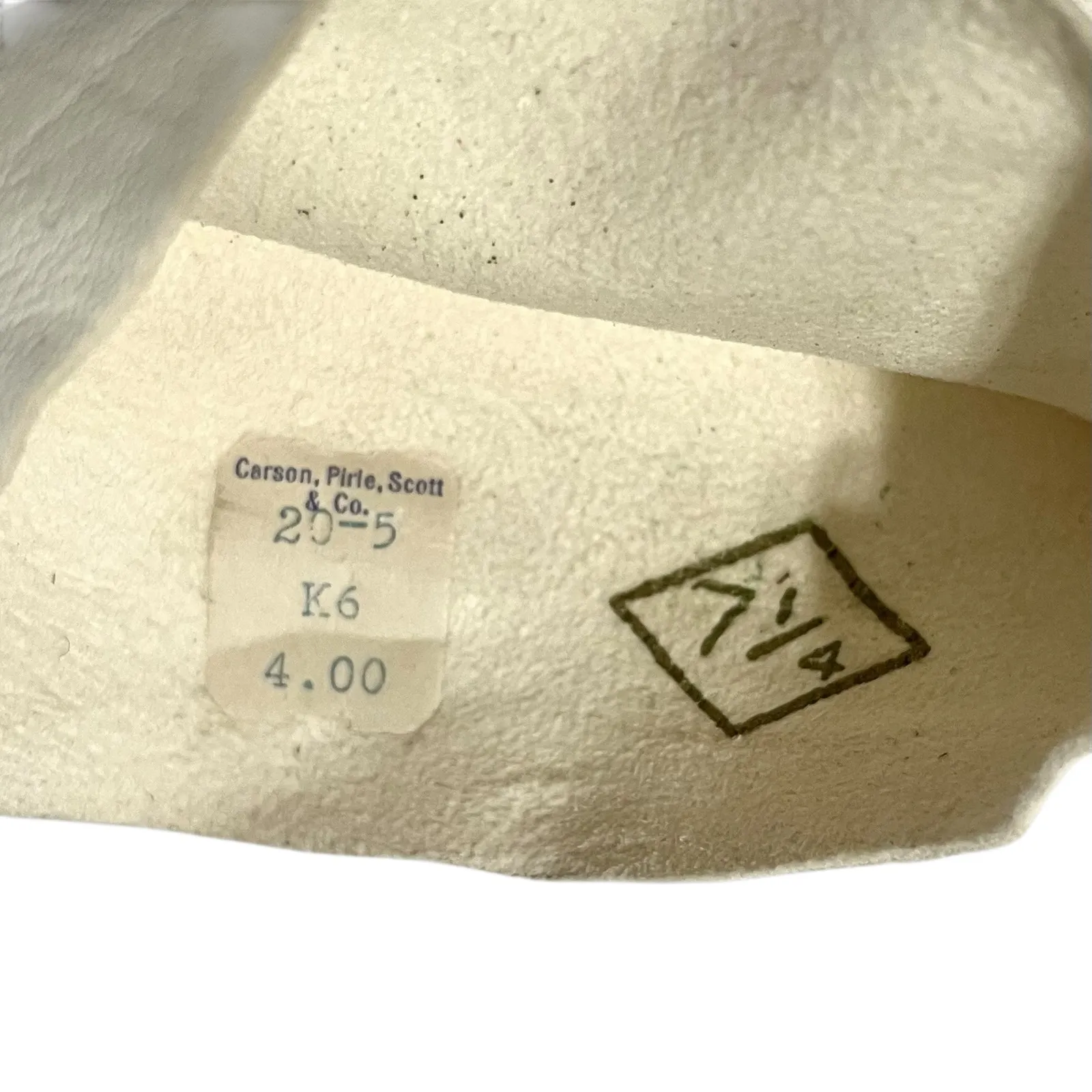 NWT Vintage Kid Skin Leather White Deadstock Wrist Long Evening Gloves Sz 7.25 - Image 4