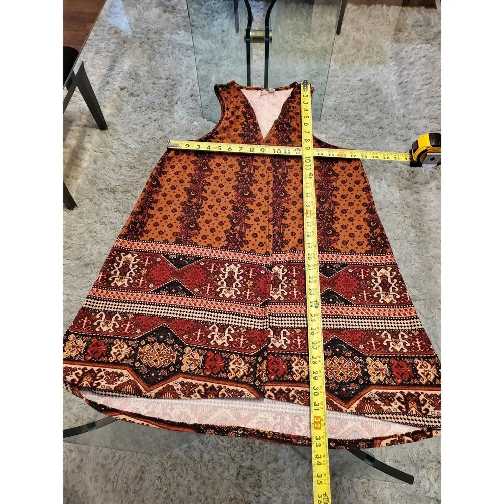 Est. 1946 Women Brown Polyester Sleeveless Casual Open Front Vest Size Large - Image 11