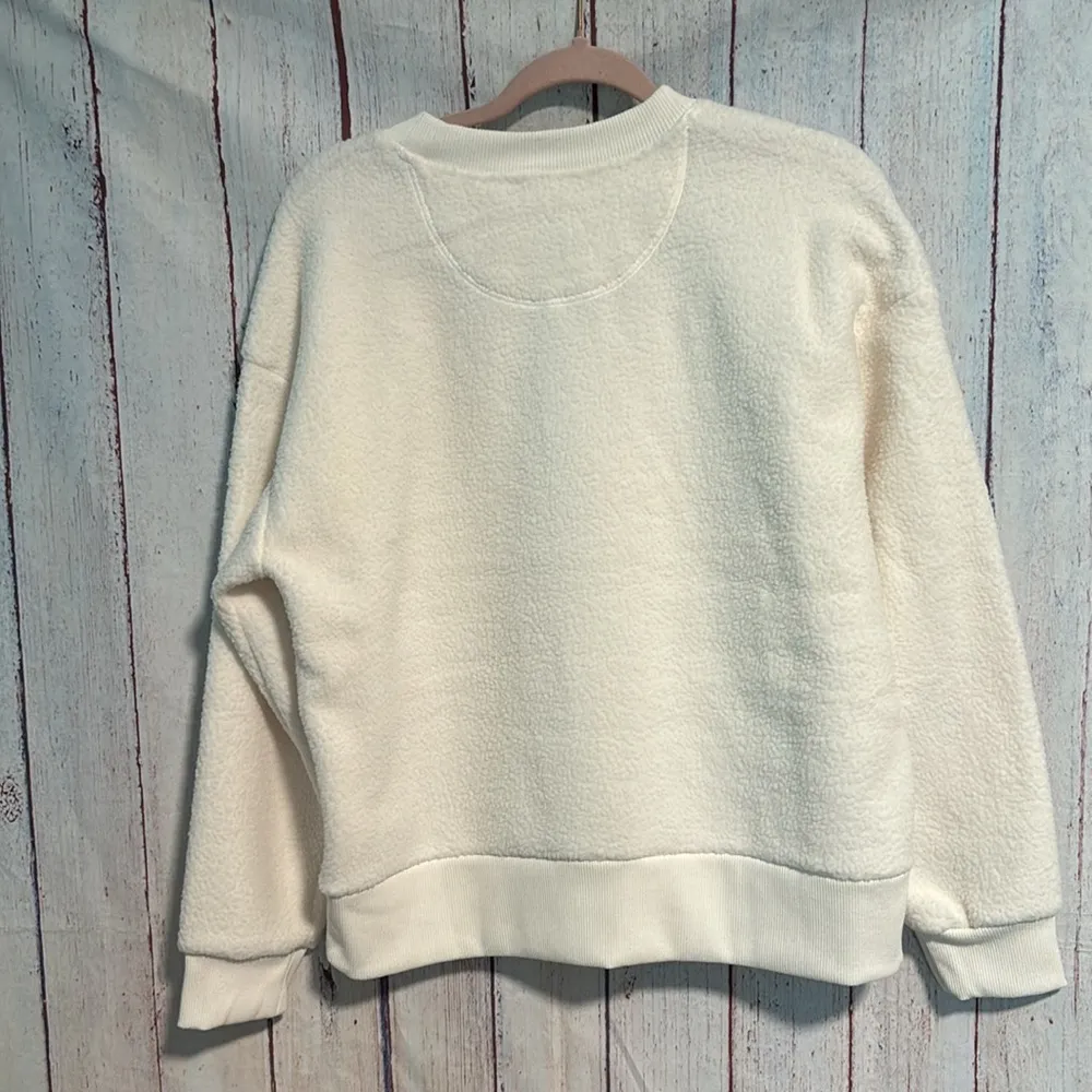 NWT Everlane The ReNew Fleece Oversized Crew - Image 14