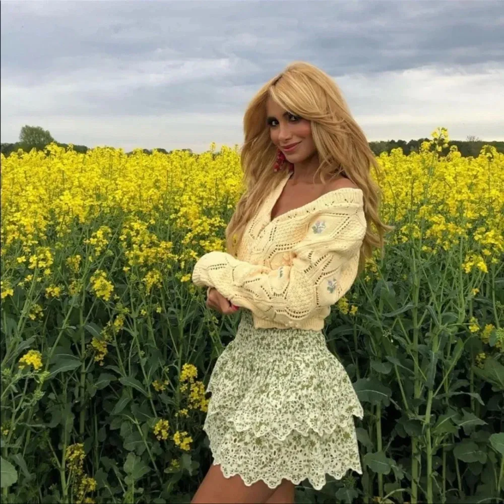 Blogger’s Fav|ZARA Floral Knit Detailed Cardigan - Image 2