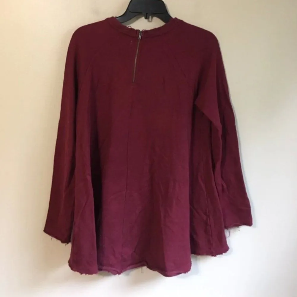 Cooperative Coperative small burgundy top - Image 2