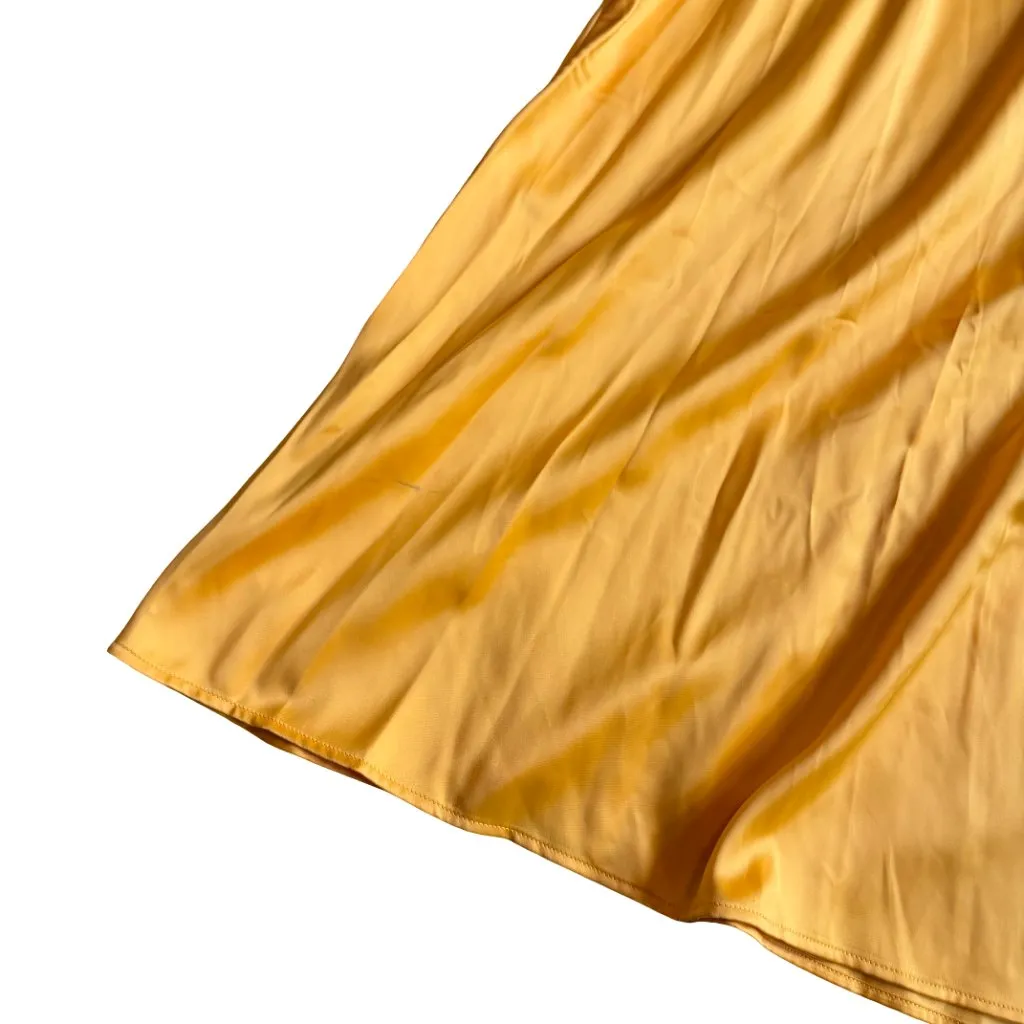 FTFLab Fashion to Figure Cut Out Side Maxi Dress Satin Size 1X Women's NWT - Image 9