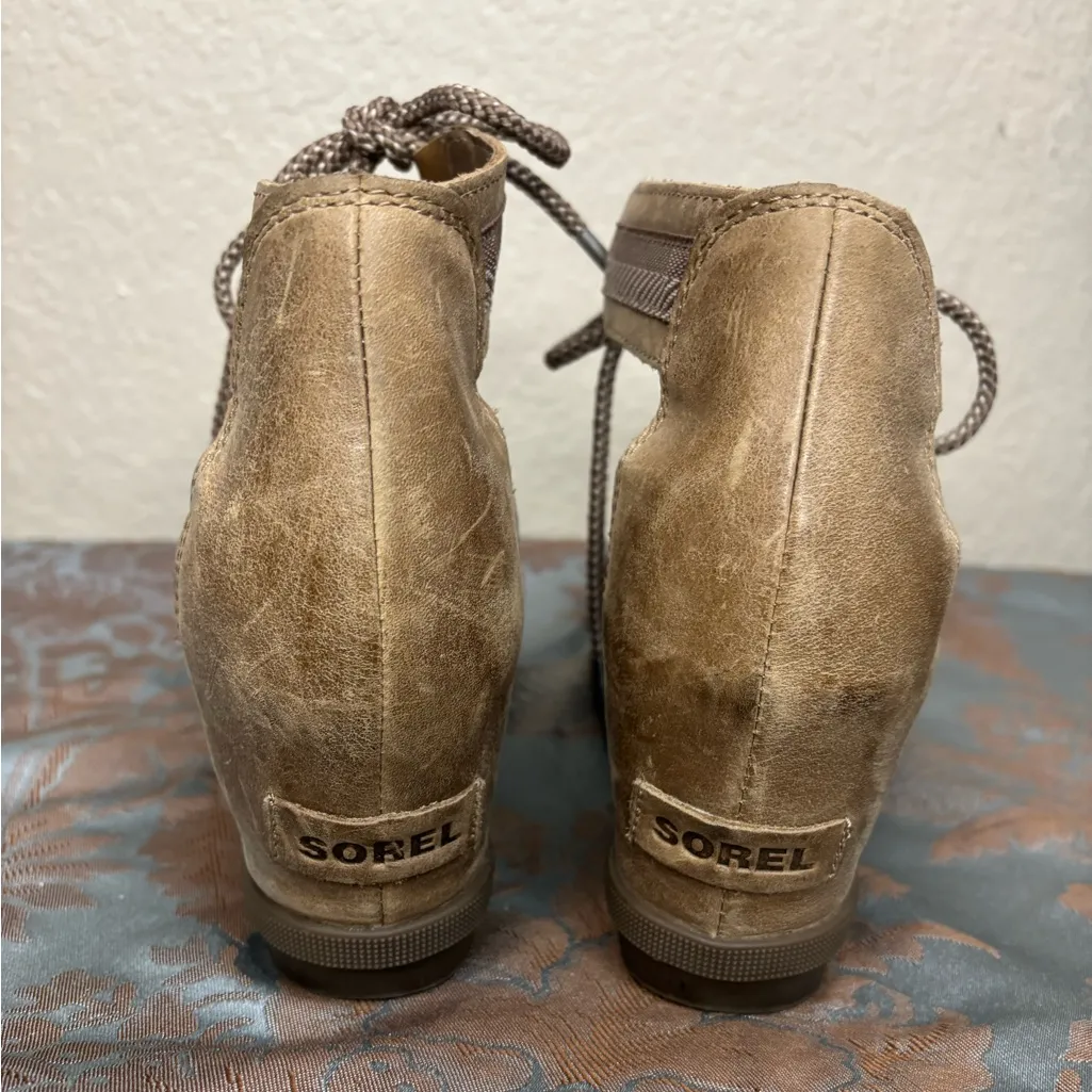 SOREL Joanie Il Ghillie Wedge Sandal Size 8 - Image 7