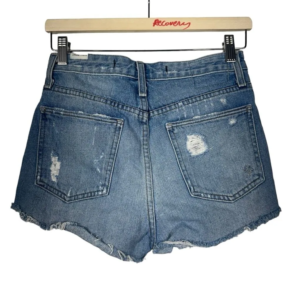 Lovers + Friends Jack Distressed Cut Off Shorts in Solana Size 26 - Image 6