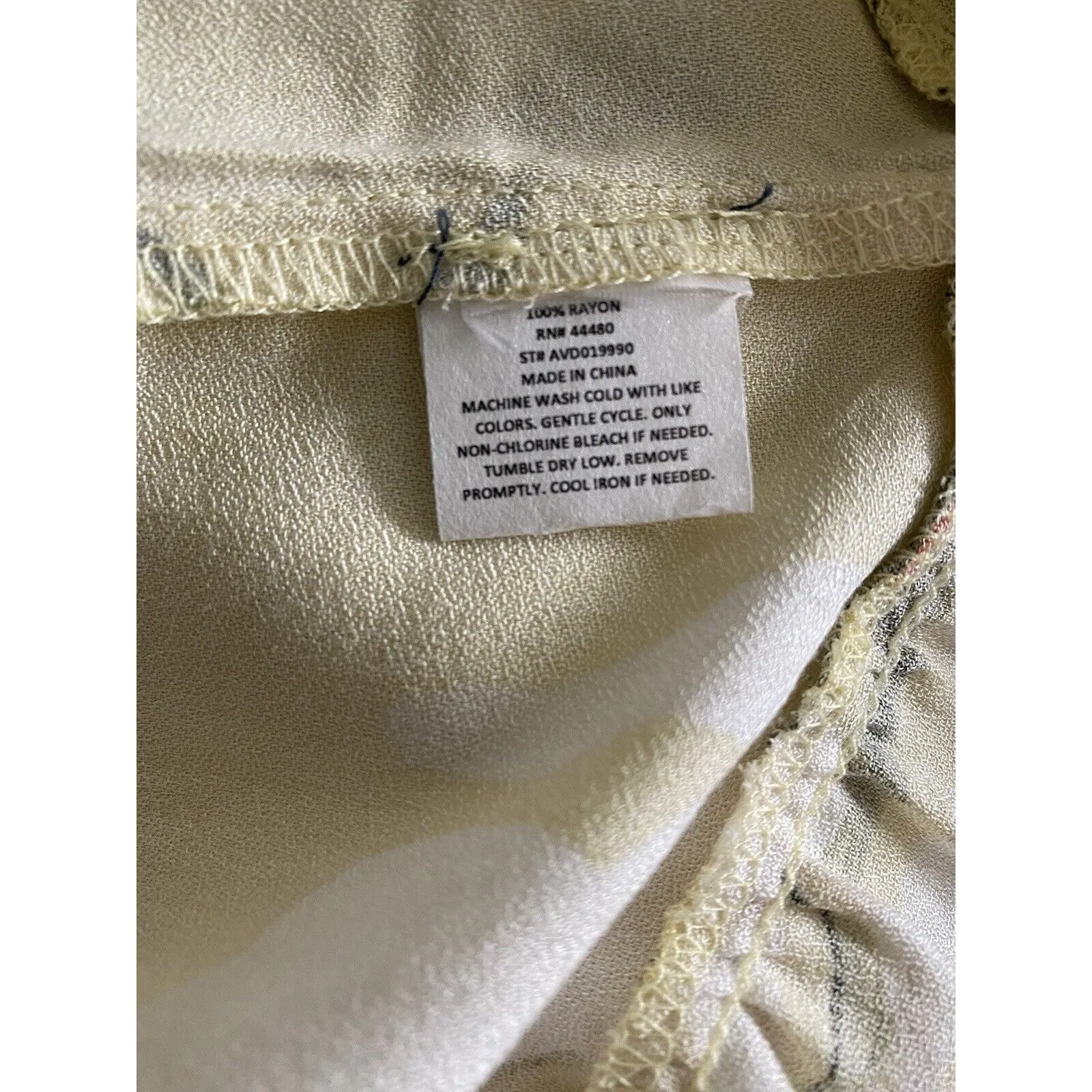 Rachel Roy Plus 2X Yellow Floral Wrap Dress with Asymmetrical Hem - Image 6