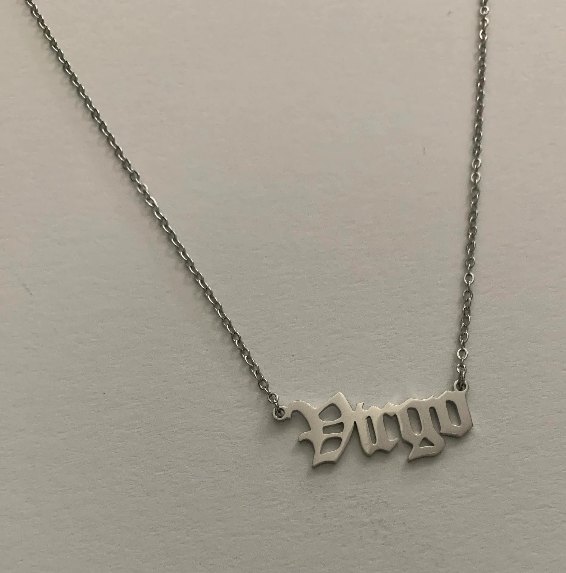 Virgo Necklace... Silver - Image 3