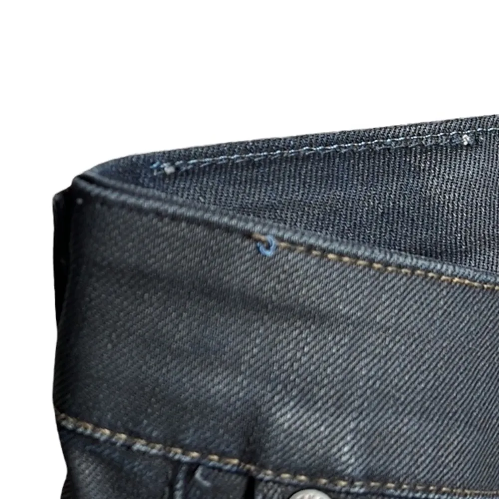 White Seal By Replay Black Coated Italian Skinny Jeans Size 28 - Image 10