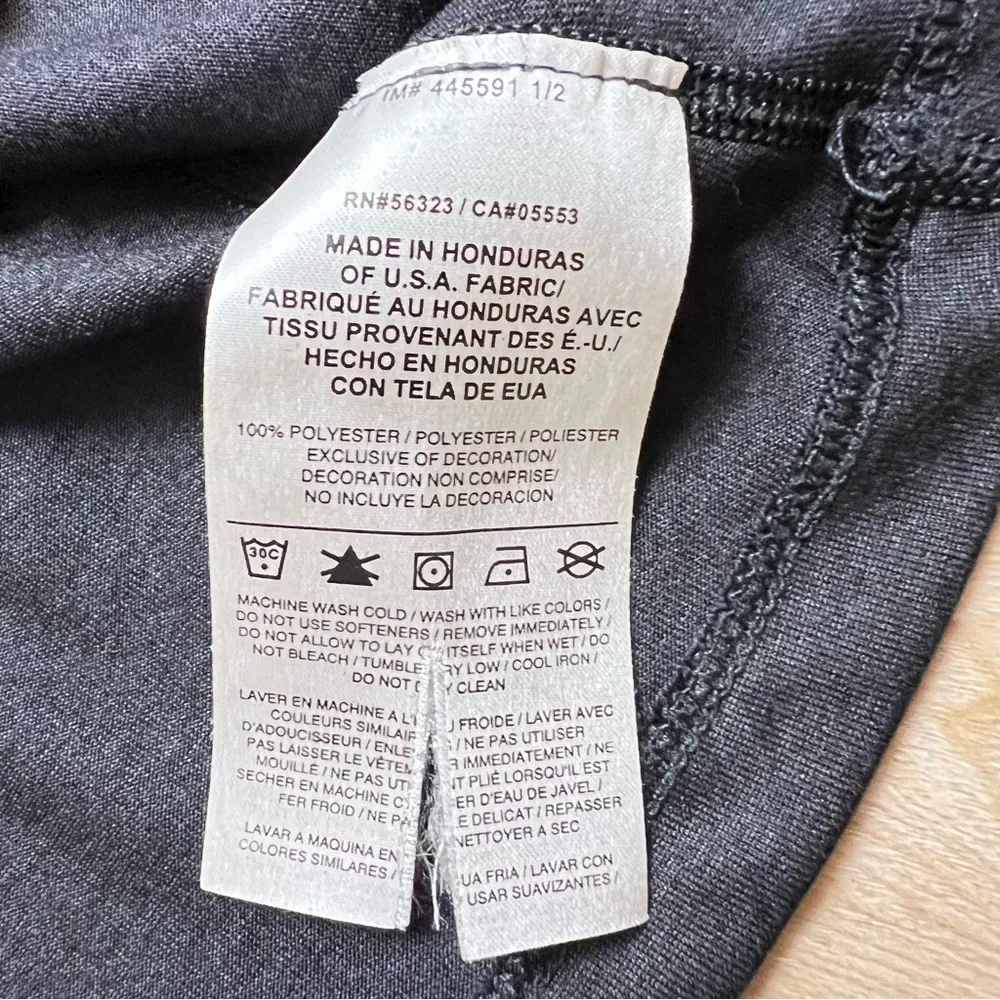 Nike Dri-Fit Heather Black Racerback Tank Top. Size Medium. EUC - Image 5