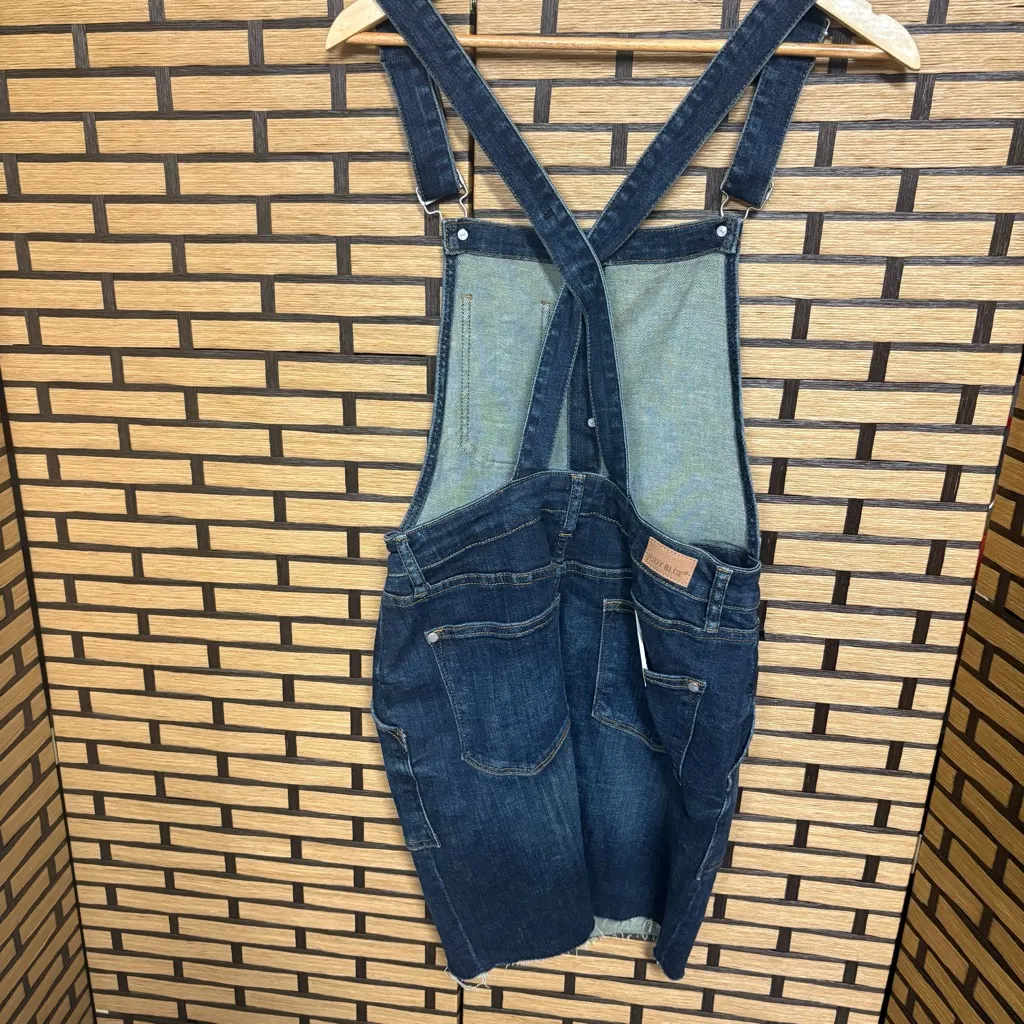 Judy Blue Denim Overall Dress Size Large - Image 2